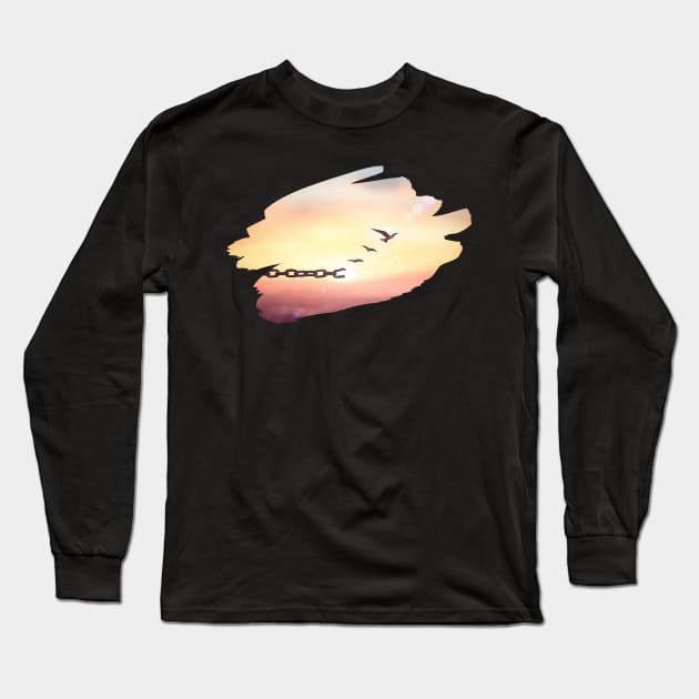 Break Free Long Sleeve T-Shirt by Kat Heitzman